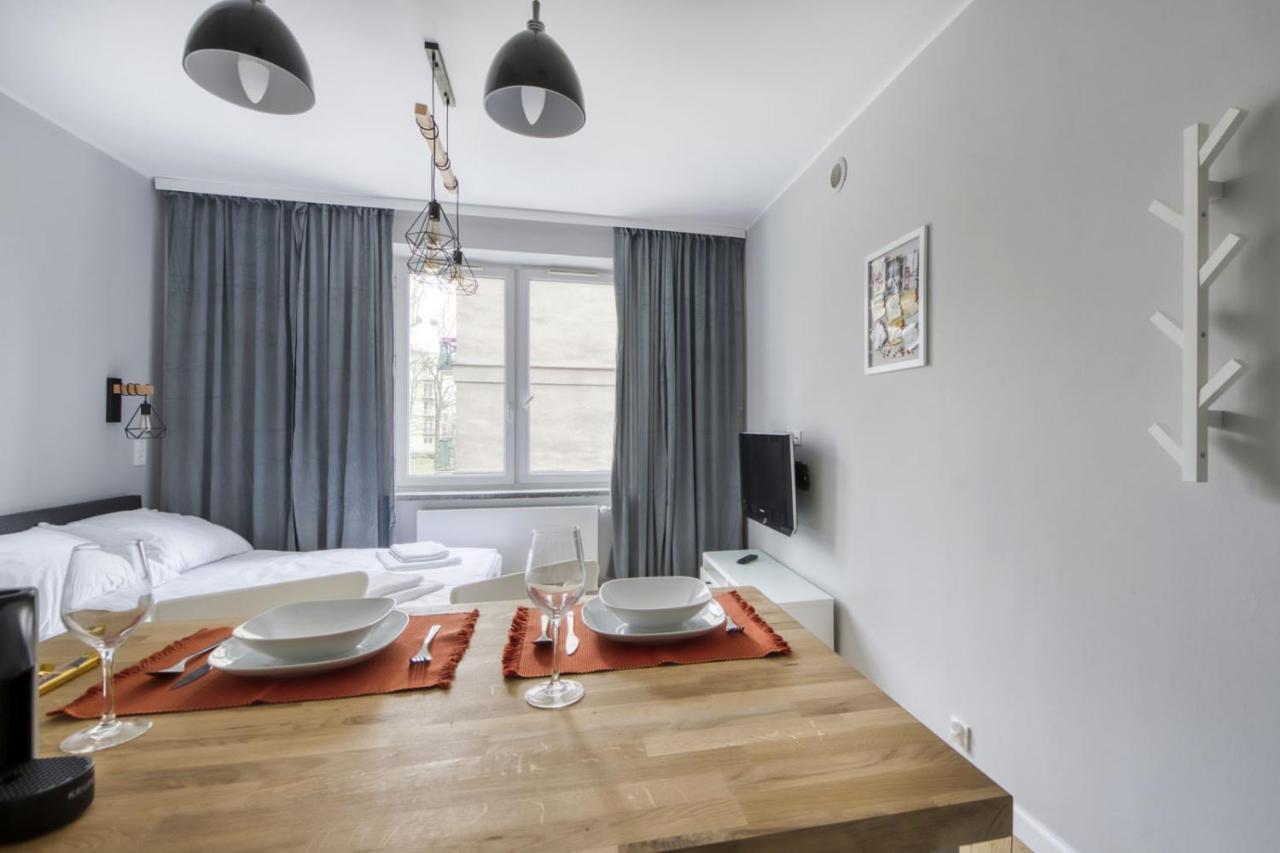 King Apart Dickensa Apartment วอร์ซอ ภายนอก รูปภาพ