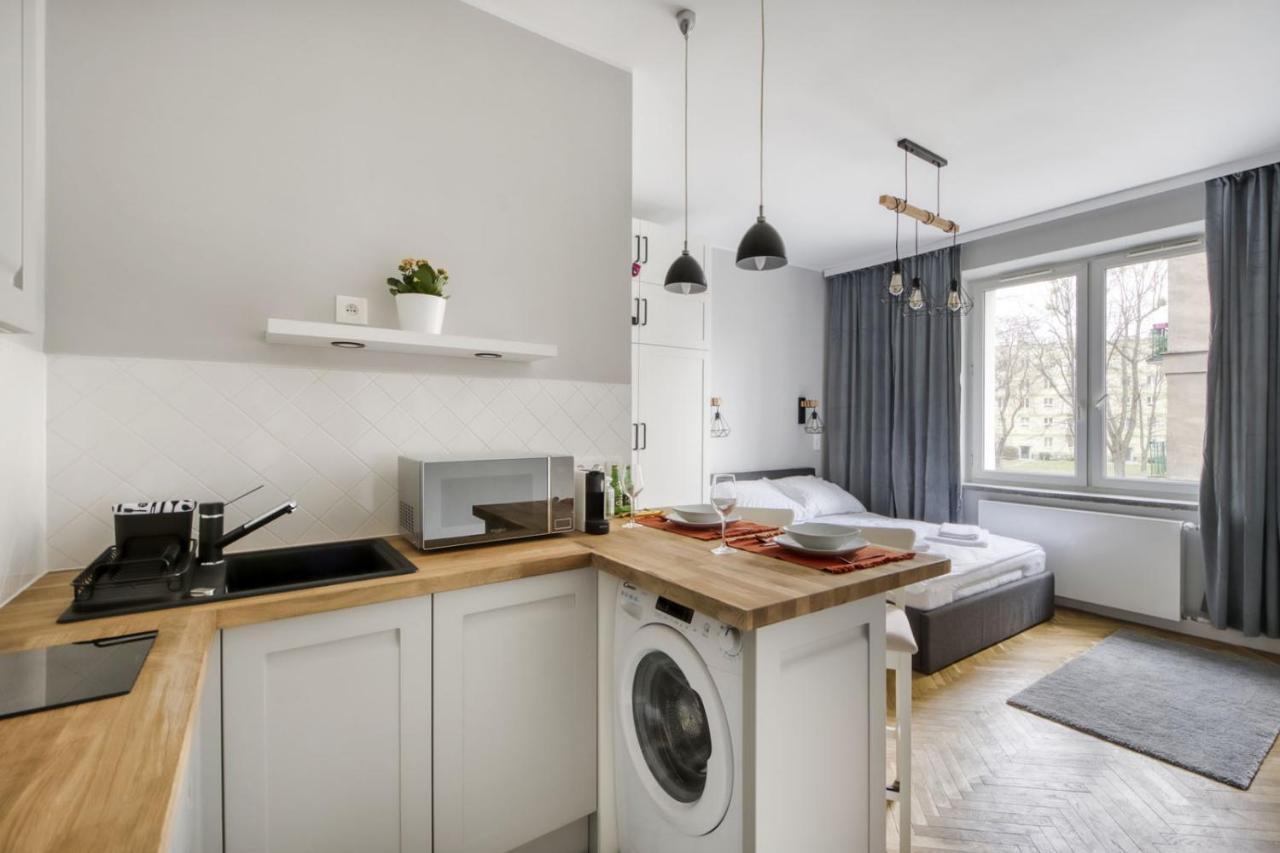King Apart Dickensa Apartment วอร์ซอ ภายนอก รูปภาพ